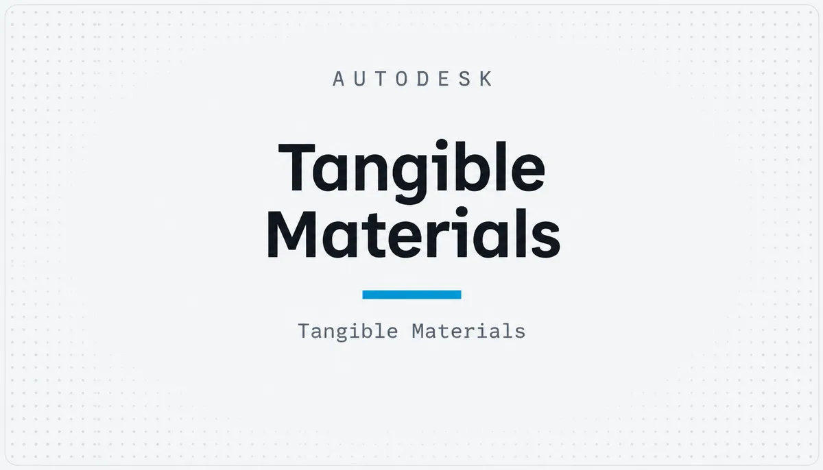 Tangible Materials — cover image