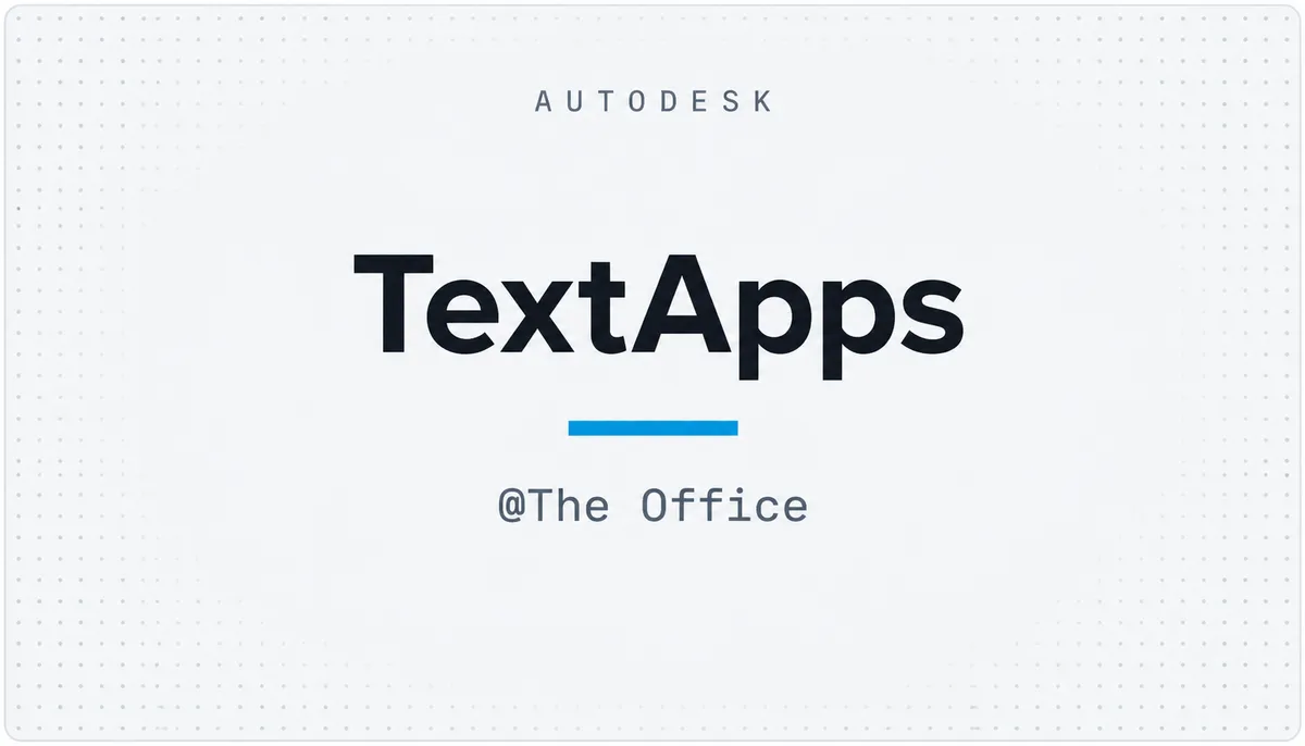 TextApps — cover image