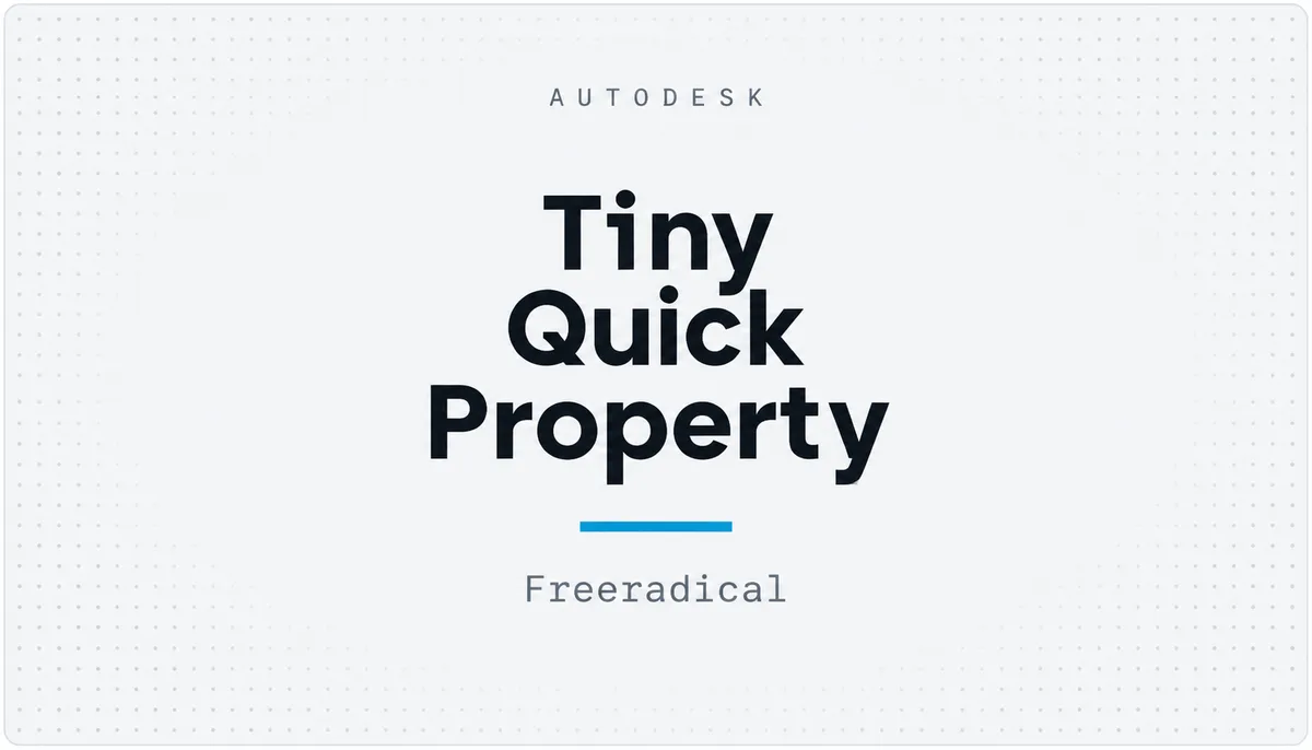 Tiny Quick Property — cover image