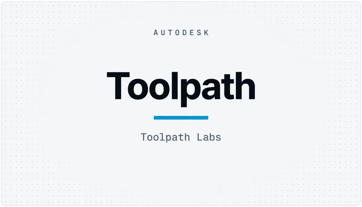 Toolpath — cover image
