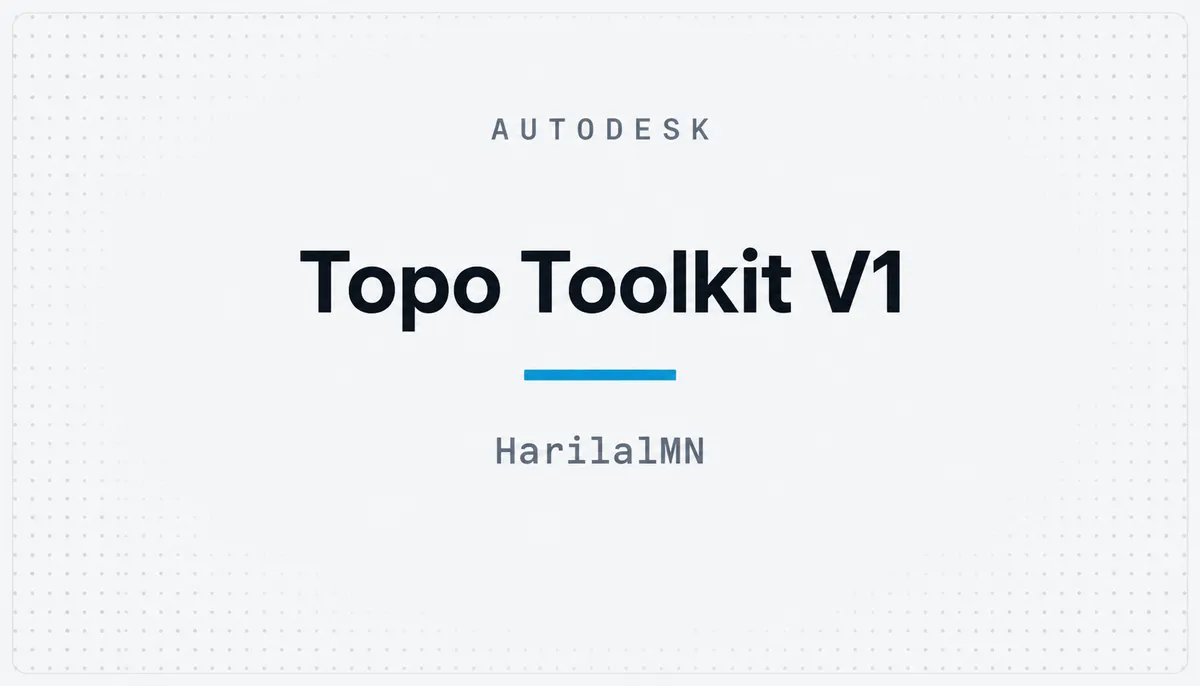 Topo Toolkit V1 — cover image