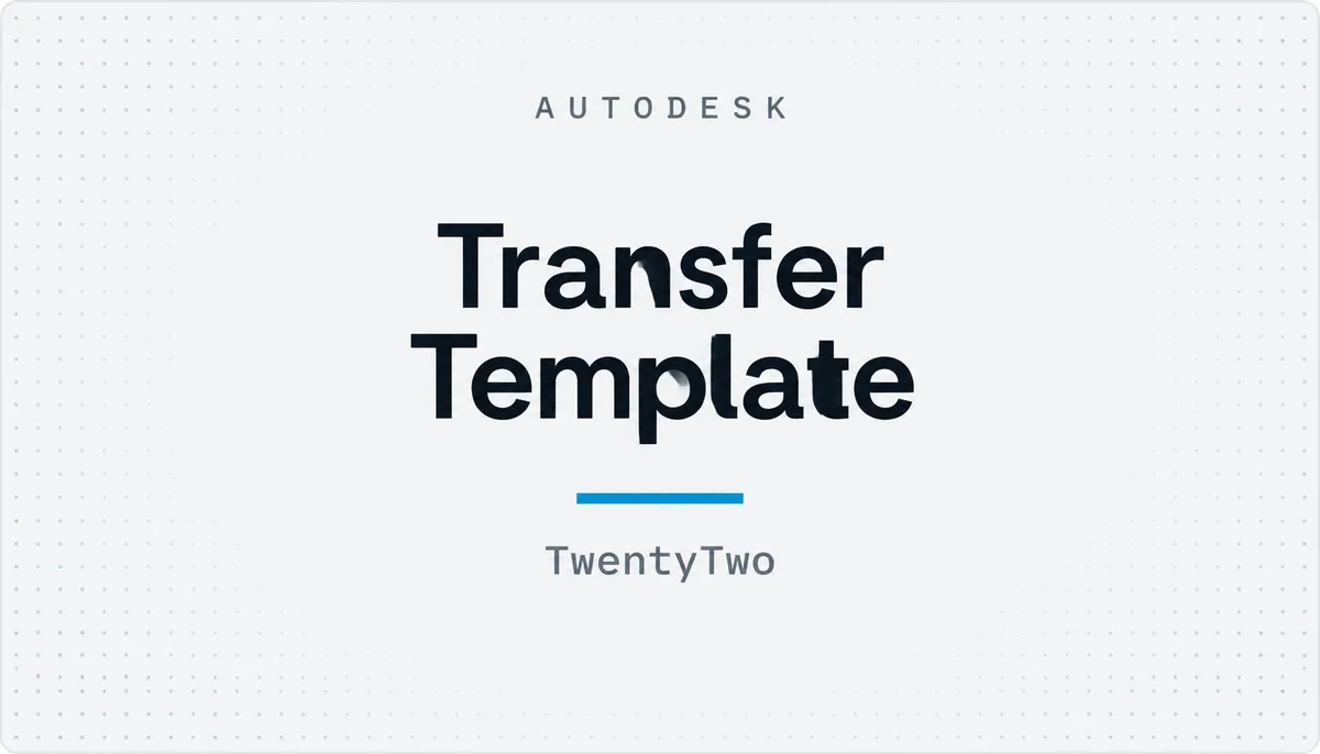 Transfer Template — cover image