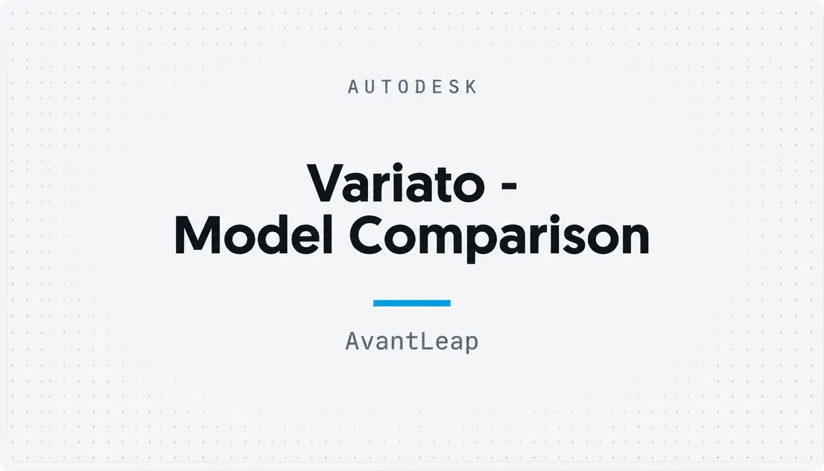 Variato - Model Comparison — cover image