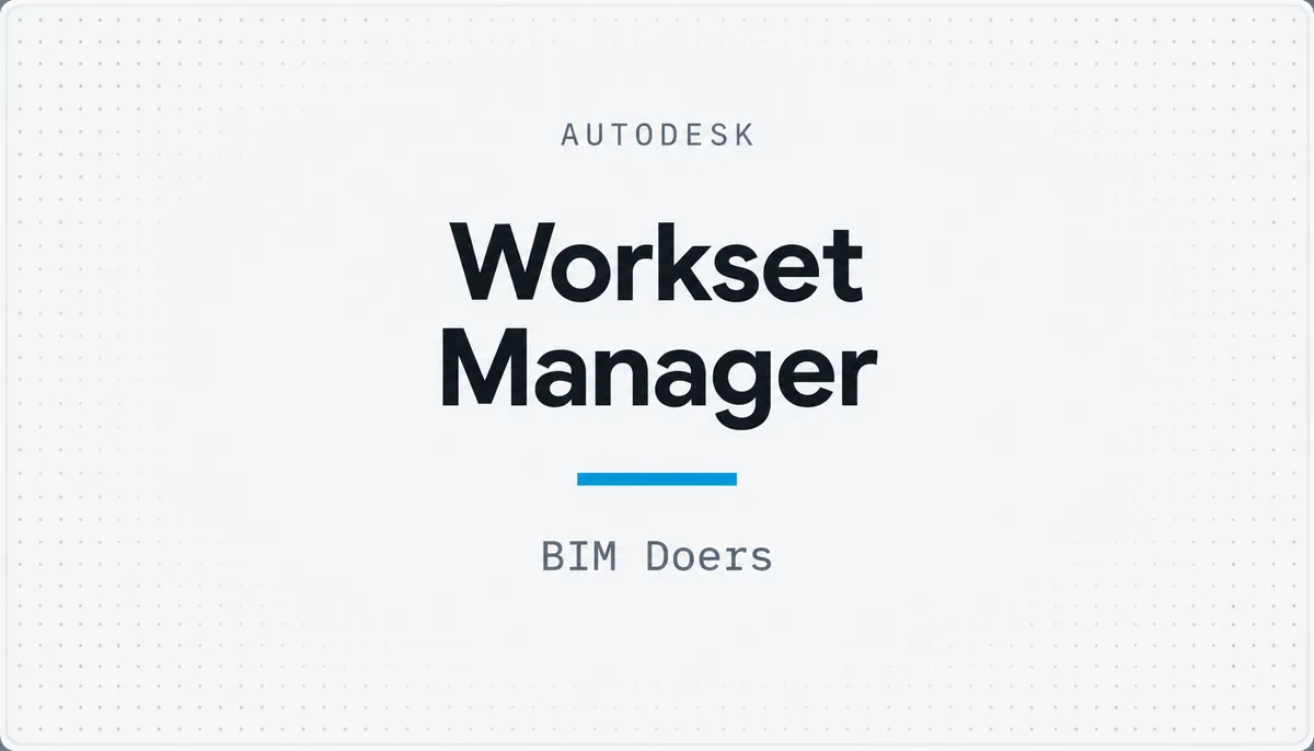 Workset Manager — cover image
