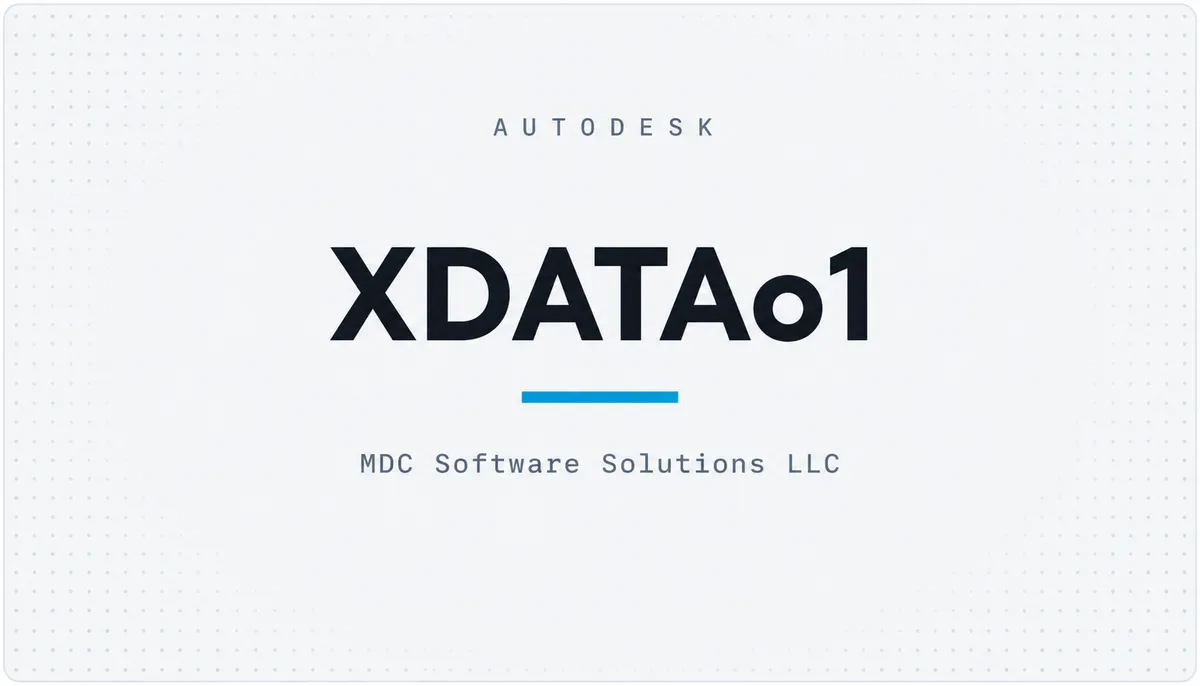 XDATAo1 — cover image
