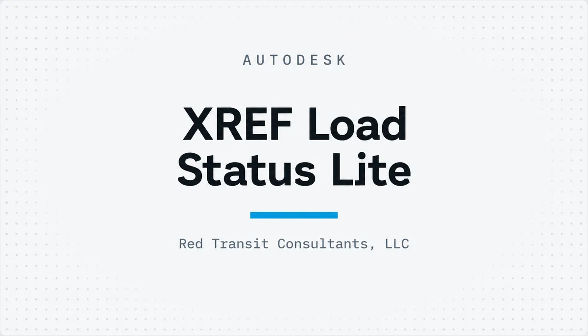 XREF Load Status Lite — cover image