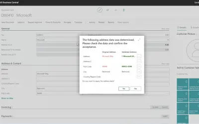 365 business Address Validation for Microsoft 365 — screenshot