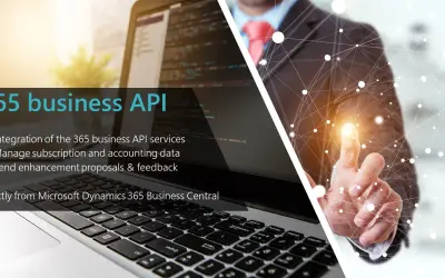 365 business API for Microsoft 365 — screenshot