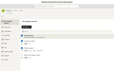 8x8 for Microsoft 365 — screenshot