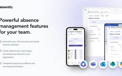 absentify - leave tracking for Microsoft 365 — screenshot