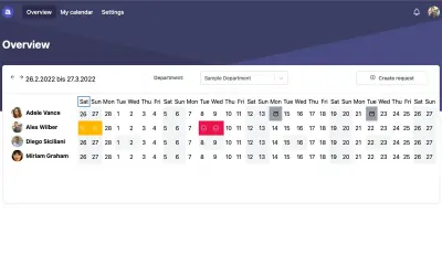 absentify - SharePoint for Microsoft 365 — screenshot