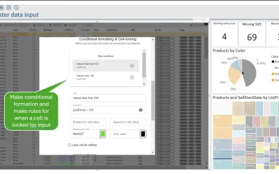 accoMASTERDATA Enterprise - Writeback, MDM, Masterdata, Table for Microsoft 365 — screenshot