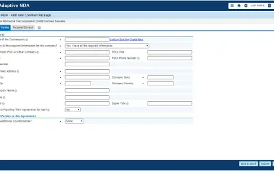 Adaptive Non-Disclosure Agreement (NDA) Manager for Microsoft 365 — screenshot