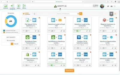 Adeptia Connect for Microsoft 365 — screenshot