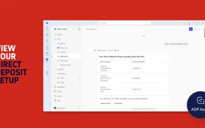 ADP Assist for Microsoft 365 — screenshot