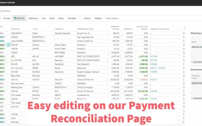 Advanced Bank Reconciliation for Microsoft 365 — screenshot