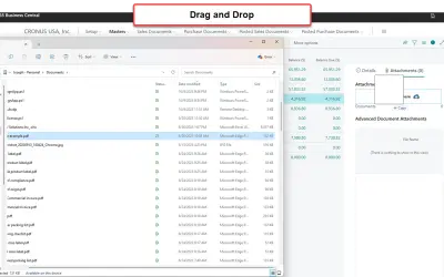 Advanced Document Attachments for Microsoft 365 — screenshot