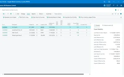 Advanced Inventory Count for Microsoft 365 — screenshot