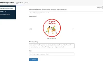 Advantage Club for Microsoft 365 — screenshot