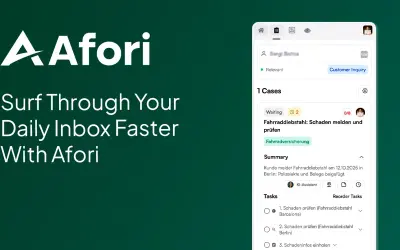 Afori: AI-Platform for Insurance Brokers for Microsoft 365 — screenshot