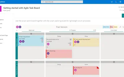 Agile Task Board for SharePoint Online for Microsoft 365 — screenshot
