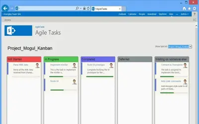 AgileTasks for Microsoft 365 — screenshot