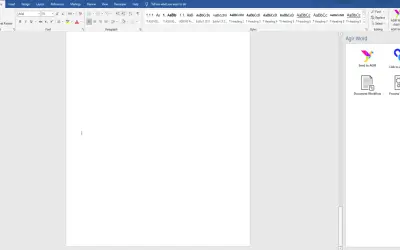 AGIR Add-in for Office for Microsoft 365 — screenshot