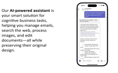 AI employee for Microsoft 365 — screenshot