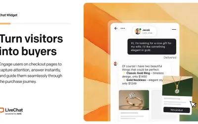 AI live chat software for websites - LiveChat for Microsoft 365 — screenshot
