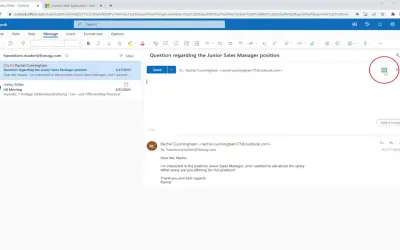 AI powered HR Management with Microsoft Copilot for Microsoft 365 — screenshot