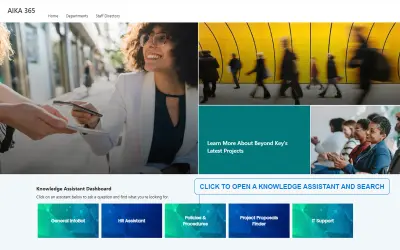 AIKA 365 - AI Agent For Enterprise Search for Microsoft 365 — screenshot