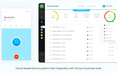 Aircall for Microsoft Dynamics for Microsoft 365 — screenshot