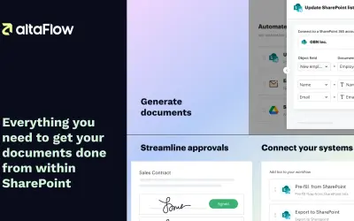airSlate altaFlow for SharePoint for Microsoft 365 — screenshot