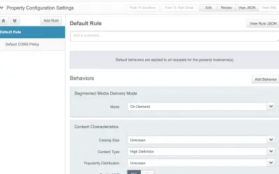Akamai Adaptive Media Delivery for Microsoft 365 — screenshot