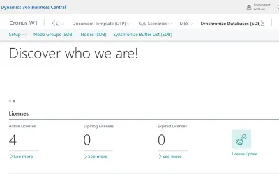 AL Synchronize Databases for Microsoft 365 — screenshot
