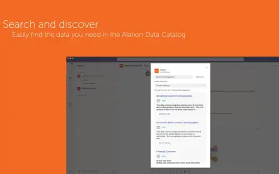 Alation for Microsoft 365 — screenshot