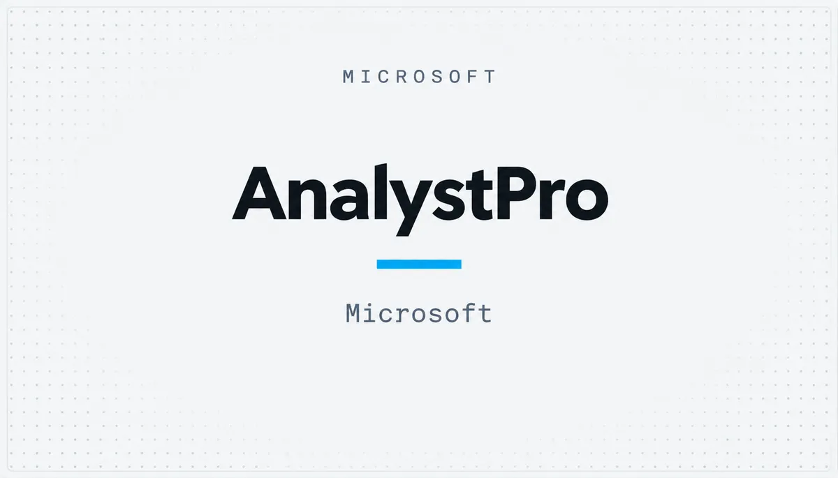 AnalystPro — cover image