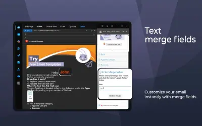 Ant Text Email Templates for Outlook for Microsoft 365 — screenshot