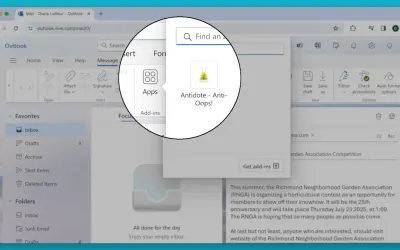 Antidote Connector for Outlook for Microsoft 365 — screenshot