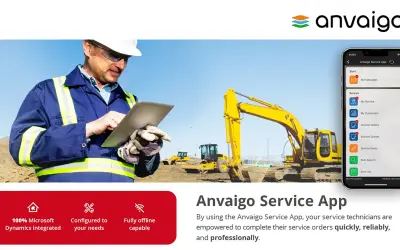 Anvaigo Service App for Microsoft 365 — screenshot