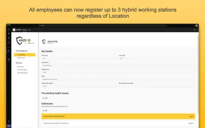ANZEND for Microsoft 365 — screenshot