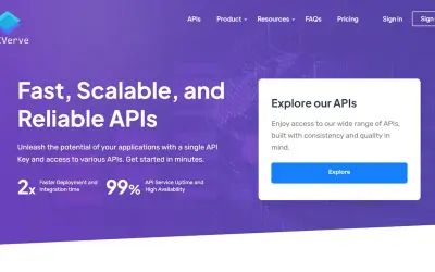 APIVerve - Unified API Access for Streamlined Development for Microsoft 365 — screenshot