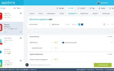 Appdome for Microsoft Intune for Microsoft 365 — screenshot
