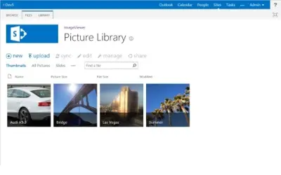 Appistyl Image Viewer for Microsoft 365 — screenshot