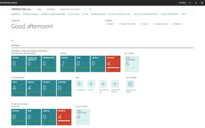 Aptean Advanced Workflow for Microsoft 365 — screenshot