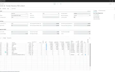 Aptean Process Manufacturing for Food and Beverage for Microsoft 365 — screenshot