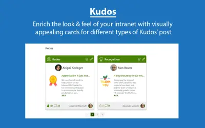 AQL Kudos for Microsoft 365 — screenshot