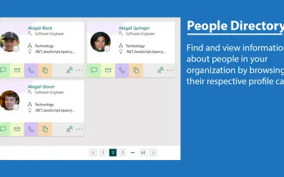 AQL People Directory for Microsoft 365 — screenshot