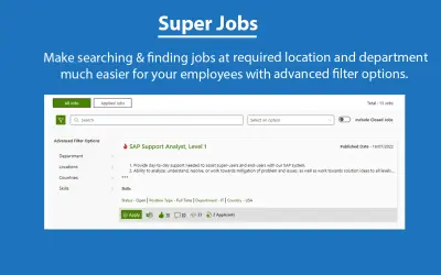 AQL Super Jobs for Microsoft 365 — screenshot