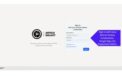 Article Galaxy for Microsoft 365 — screenshot